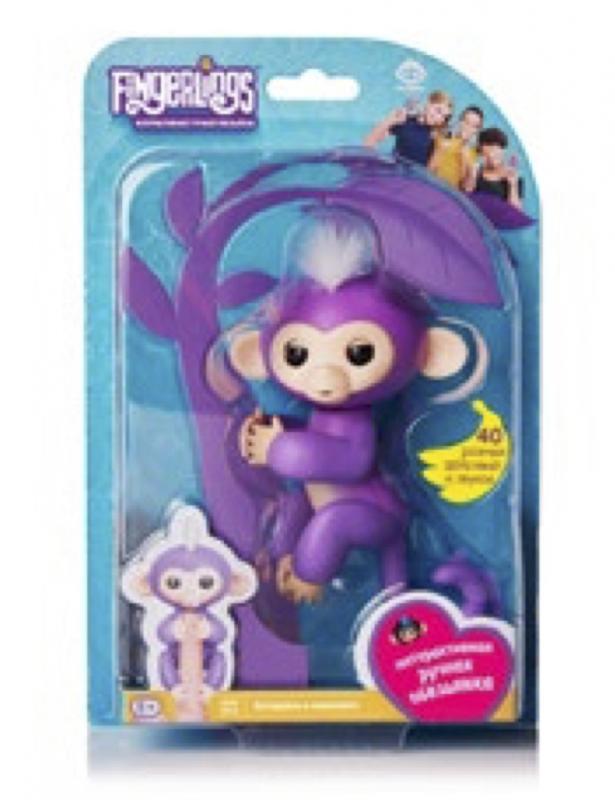 Интерактивные ручные обезьянки Fingerlings Интерактивные ручные обезьянки Fingerlings